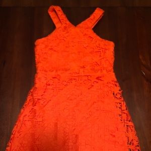 Girl’s GB dress orange.